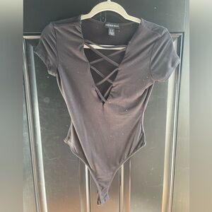 Streetwear Society Criss Cross Bodysuit